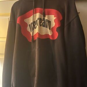 Icecream Black and Red Hoodie